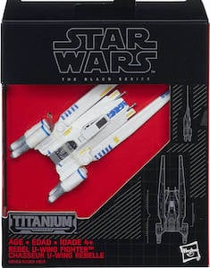 Rebel U Wing Fighter Titanium action figure