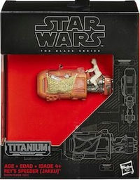 Rey Speeder action figure