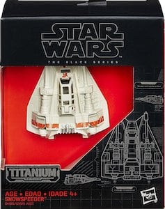 Snowspeeder Titanium action figure