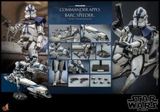 Commander Appo With Barc Speeder action figure