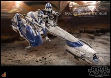 Heavy Weapons Clone Trooper Barc Speeder With Sidecar action figure