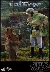 Princess Leia Endor Wicket Set action figure