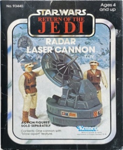 Radar Laser Cannon Vintage Collection action figure