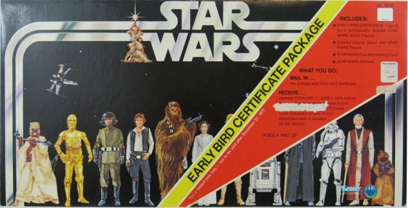 Early Bird Certificate Vintage Collection action figure