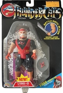Lynx O LJN action figure