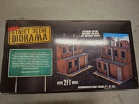 Cartoon Street Scene Diorama action figure