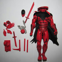 Foot Assassin red & black action figure
