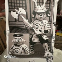 Usagi Yojimbo Samurai Black and White action figure