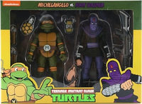 Michelangelo Vs Foot Soldier Cartoon action figure