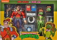 Mona Lisa And Dirk Savage Cartoon action figure