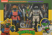 Space Adventure Donatello And Samurai Michelangelo Cartoon action figure