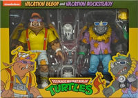 Vacation Bebop And Rocksteady Cartoon action figure