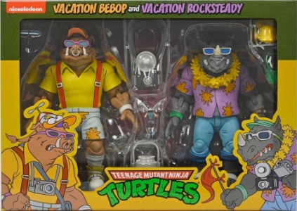 Vacation Bebop And Rocksteady action figure