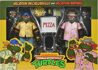 Vacation Michelangelo And Raphael Cartoon action figure