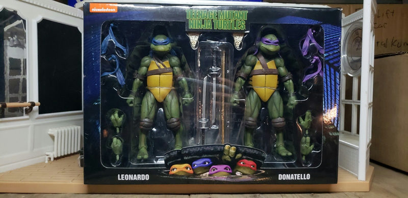 Leonardo And Donatello NECA action figure
