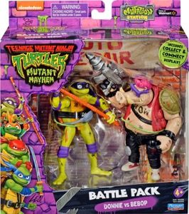 Donnie Vs Bepop action figure