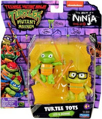 Turtle Tots Leo Donnie action figure