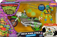 Leonardo With Ninja Kick Cycle action figure