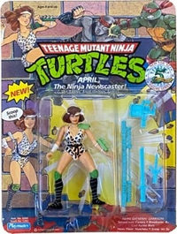 April The Ninja Newscaster action figure