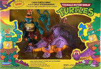 Cave Turtle Mike And His Silly Stegosaurus action figure