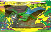 Cave Turtle Raph And His Tubular Pterodactyl action figure