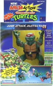 Jump Attack Jujitsu Raph action figure
