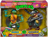 Leonardo Vs Rocksteady action figure