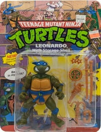 Leonardo With Storage Shell action figure
