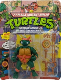 Michaelangelo With Storage Shell action figure