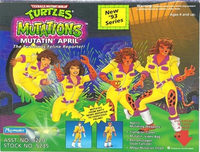 Mutatin April action figure
