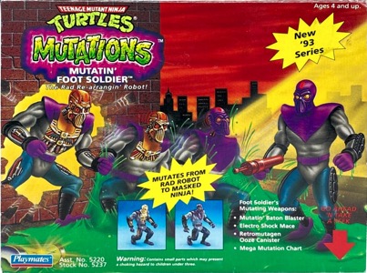 Mutatin Foot Soldier action figure