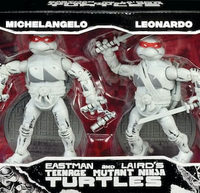 Ninja Elite Series Black White 4 Pack action figure
