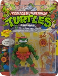 Raphael With Storage Shell action figure