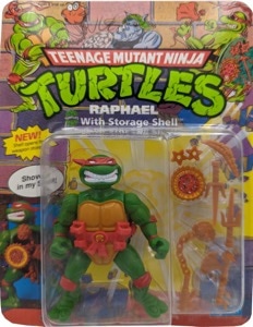 Raphael With Storage Shell action figure