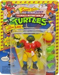 T D Tossin Leo action figure