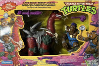 Cave Beast Bebop And His Bodacious Brontosaurus action figure