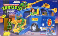 Channel 6 Newsvan With April action figure