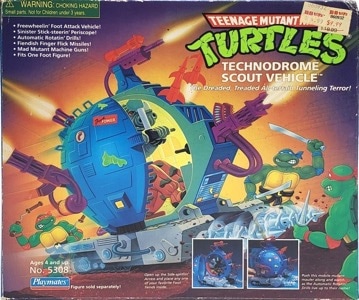 Technodrome Scout Vehicle action figure