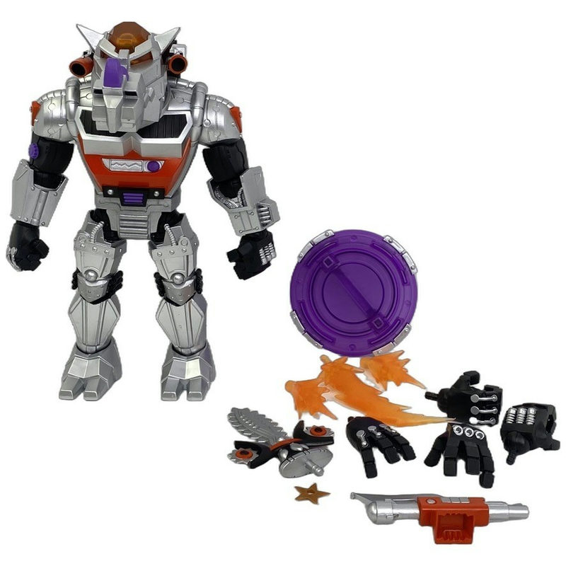 Robotic Rocksteady Super7 action figure