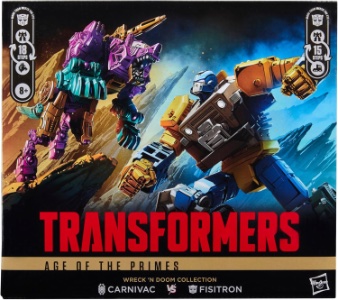 Wreck N Doom Collection Fisitron And Carnivac Age Of The Primes action figure
