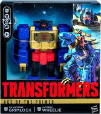 G2 Universe Grimlock And Autobot Wheelie action figure