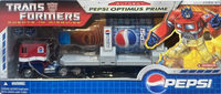 Pepsi Optimus Prime action figure