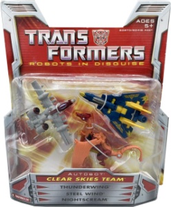 Clear Skies Team action figure