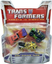 Dirt Digger Team action figure