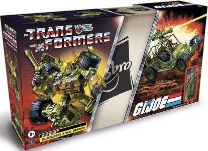 Bumblebee A W E Striker Collaborative action figure