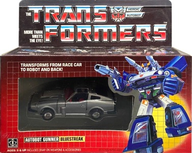 Bluestreak G1 action figure
