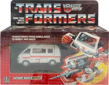 Ratchet G1 action figure