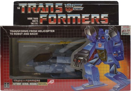 Whirl G1 action figure