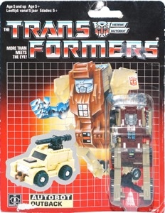 Outback G1 action figure