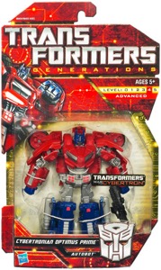 Cybertronian Optimus Prime Generations action figure